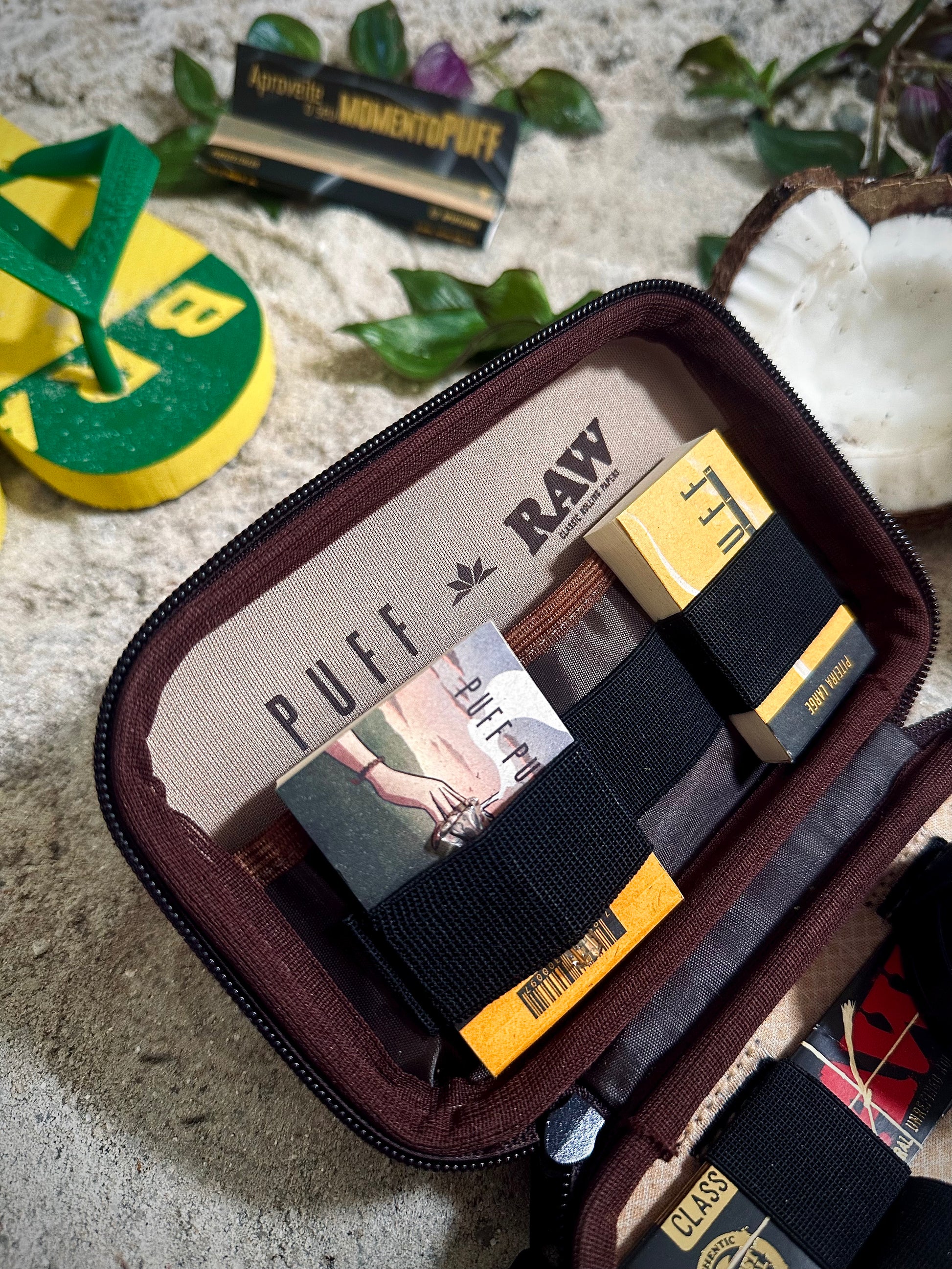 CASE PUFF PRO COLLAB RAW CREME CASTOR