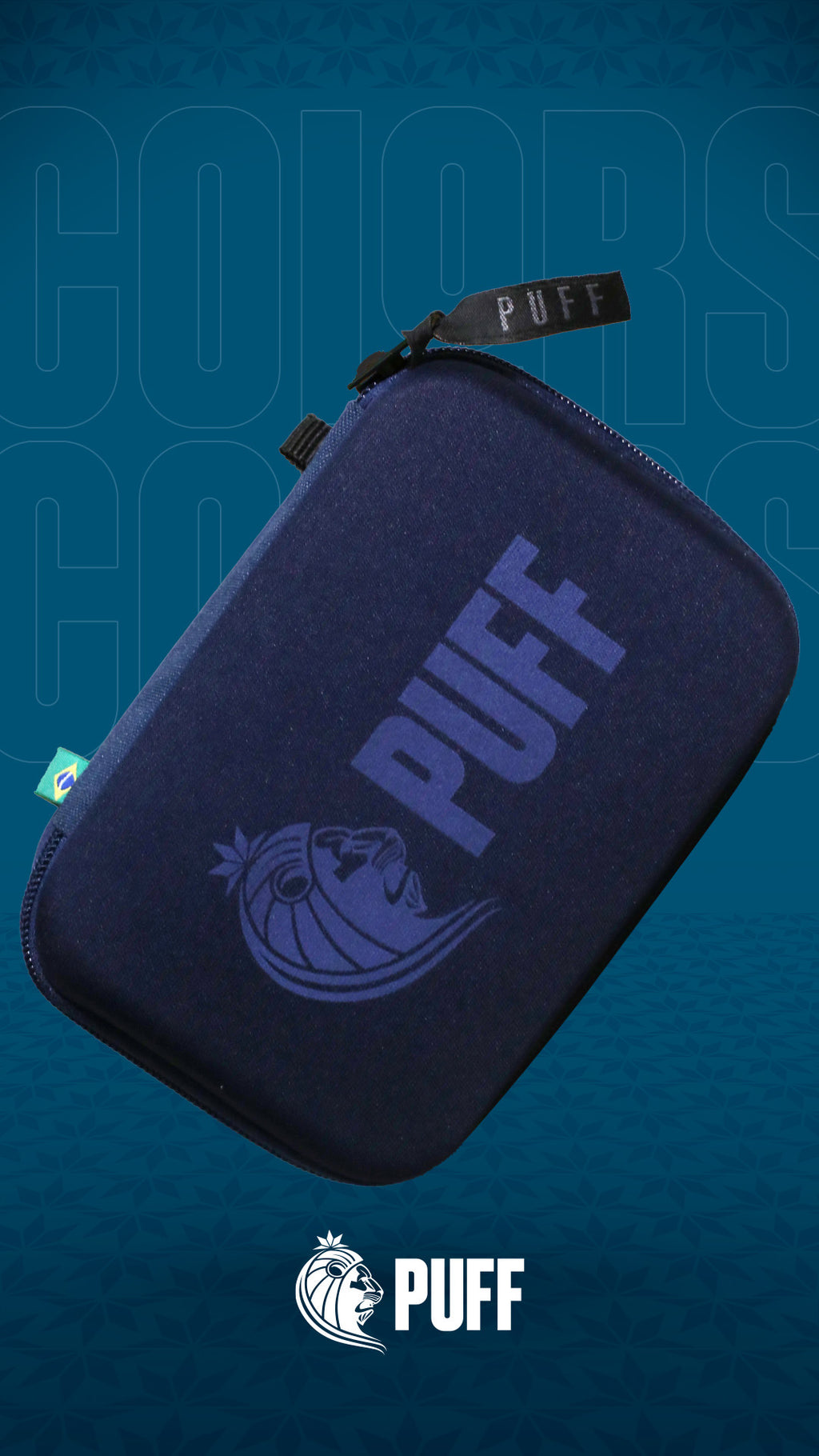 CASE PUFF LIFE COLORS CLASSIC