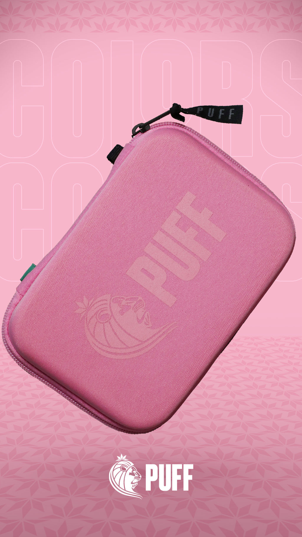 CASE PUFF LIFE COLORS CLASSIC