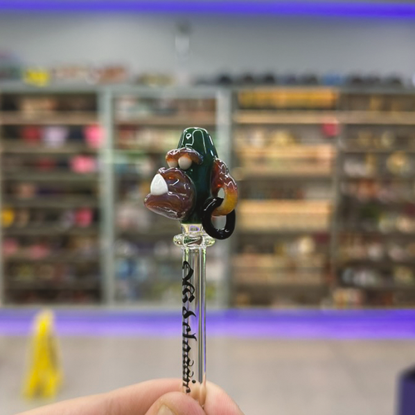 PITEIRA DE VIDRO OG CLASSIC - GORILLA GREEN