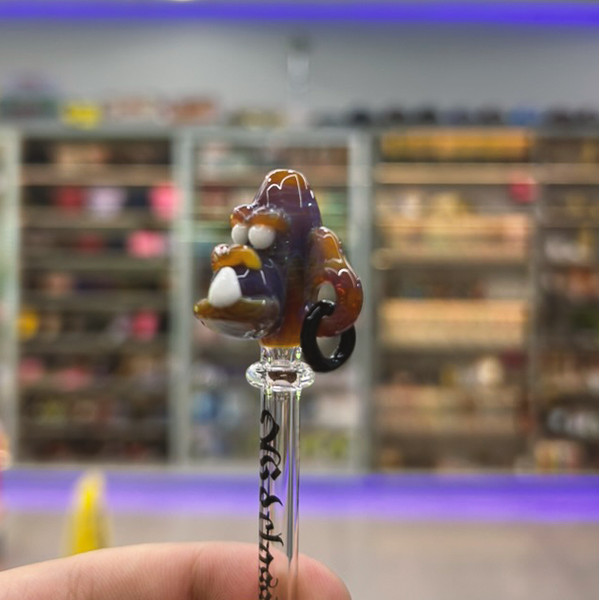 PITEIRA DE VIDRO OG CLASSIC - GORILLA ORANGE