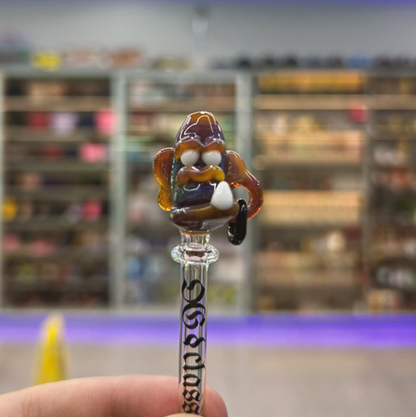 PITEIRA DE VIDRO OG CLASSIC - GORILLA ORANGE