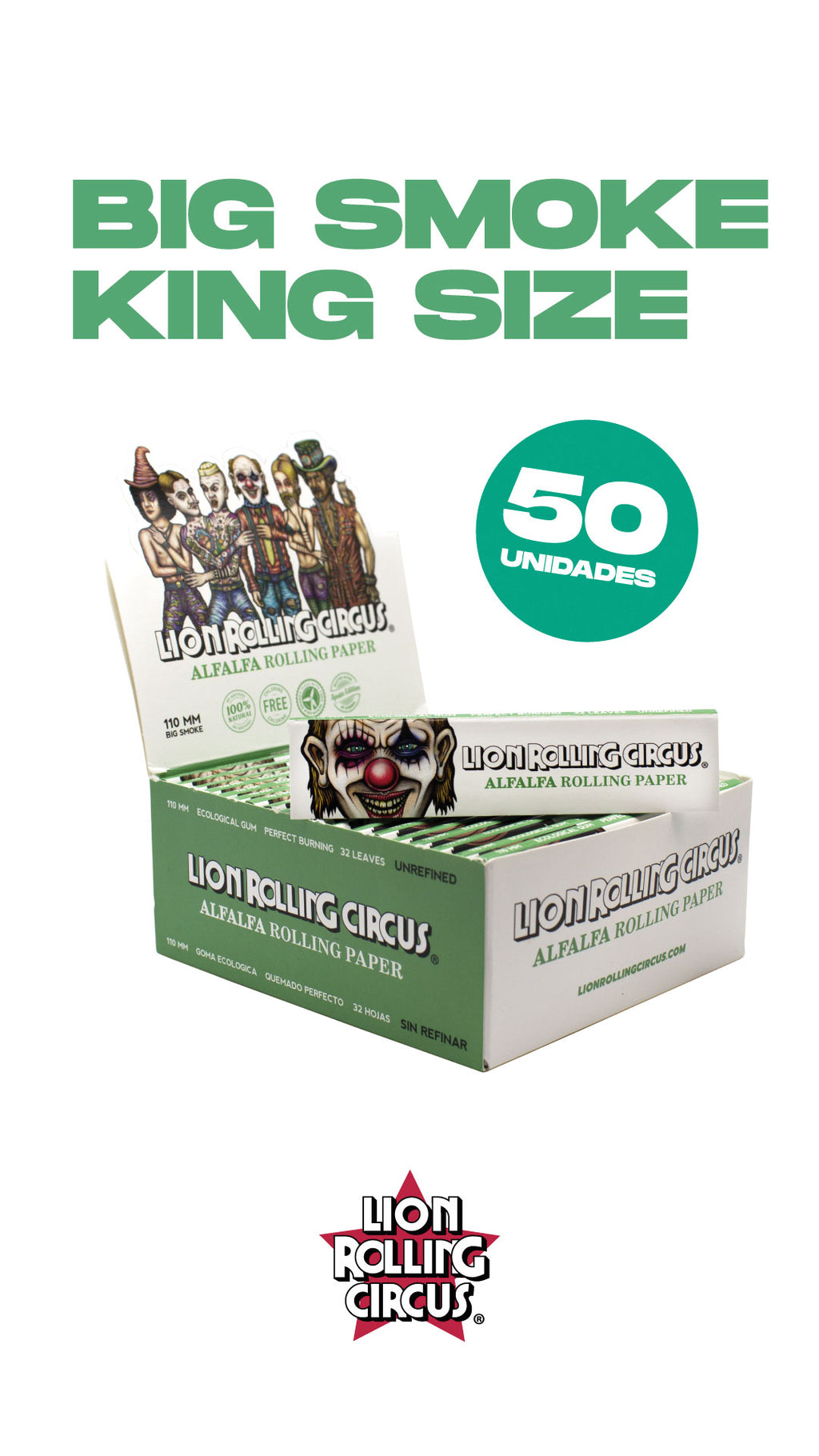 SEDA ALFAFA LION ROLLING CIRCUS KING SIZE