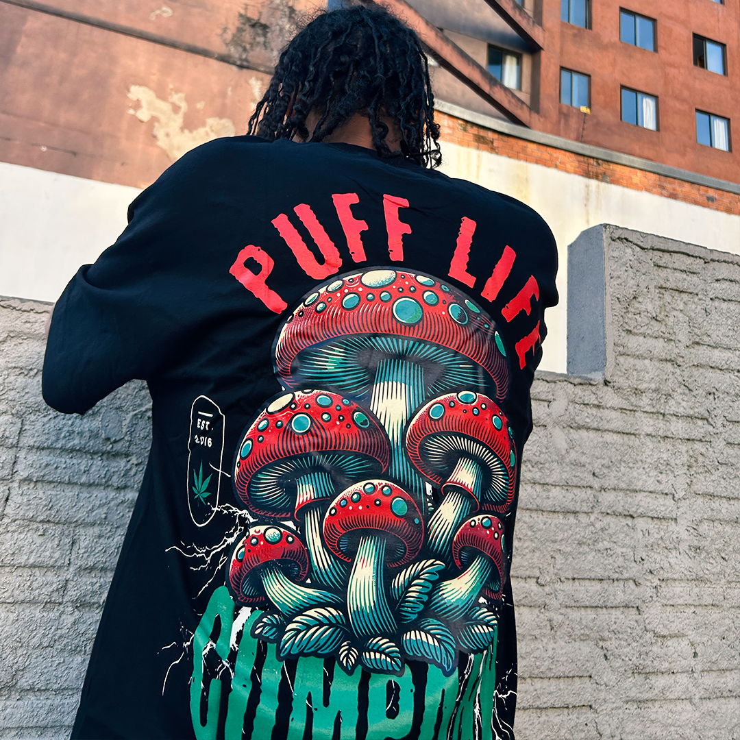 CAMISETA PUFF COGUMELO