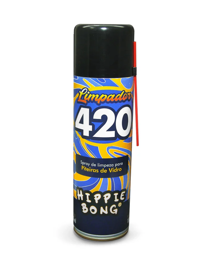 SPRAY LIMPADOR 420 HIPPIE BONG