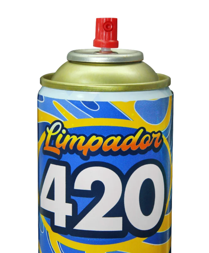SPRAY LIMPADOR 420 HIPPIE BONG