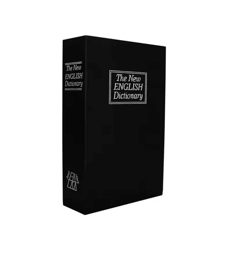 COFRE LIVRO COM CHAVE - BOOKSAFE - G