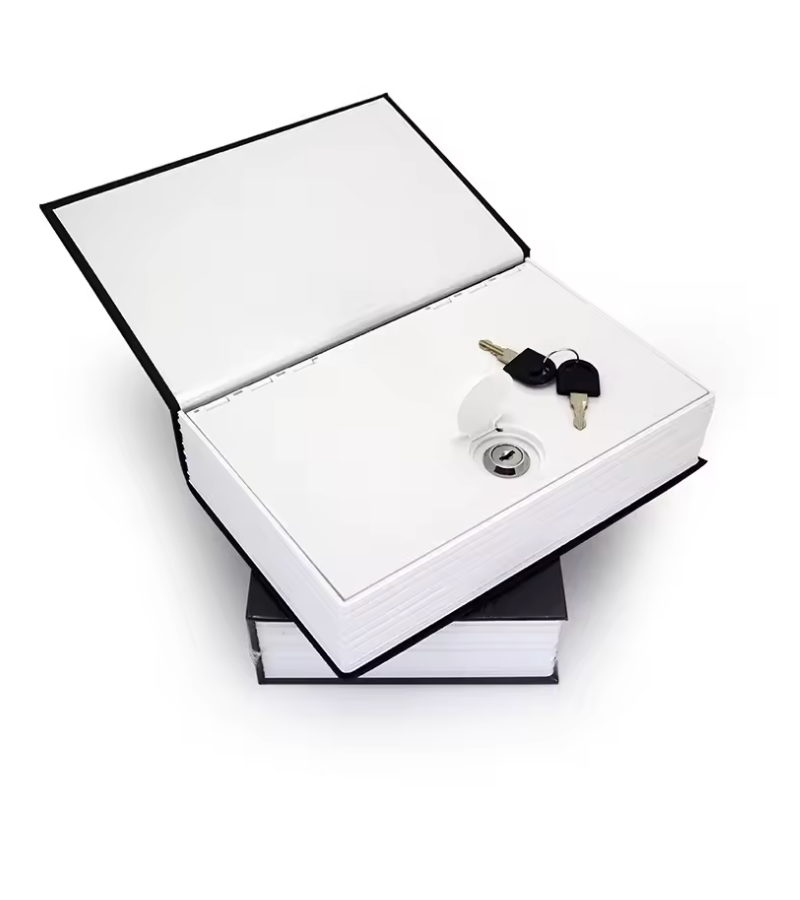 COFRE LIVRO COM CHAVE - BOOKSAFE - G