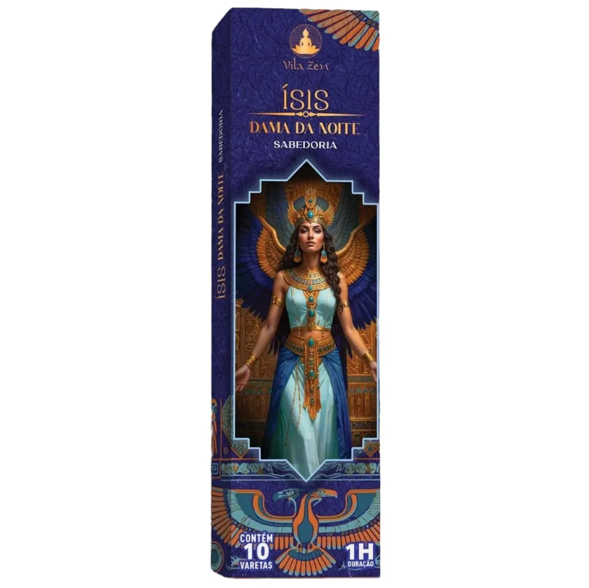 Incenso Natural Vila Zen - Linha Deuses Hindus - ISIS