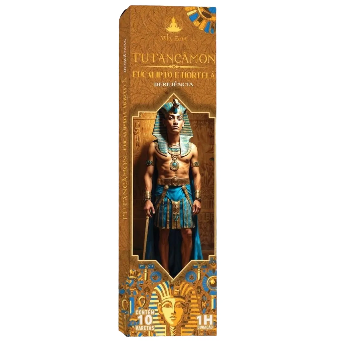 Incenso Natural Vila Zen - Linha Egípcios - Tutancâmon