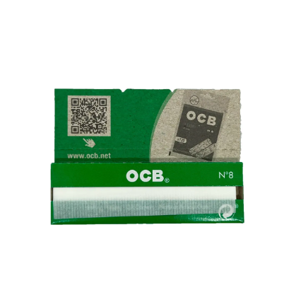 SEDA OCB N°8 PARA TABACO (AZUL E VERDE)