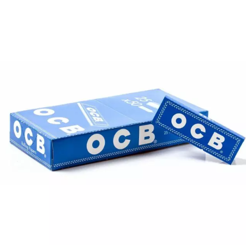 SEDA OCB N°8 PARA TABACO (AZUL E VERDE)