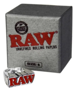 ANEL RAW SMOKERS SILVER RING 11