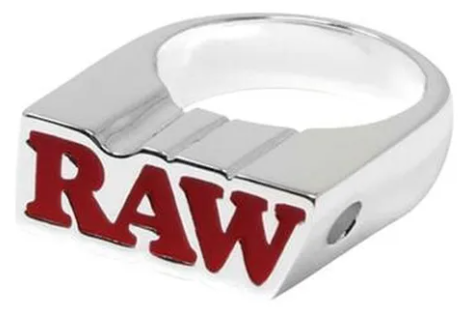 ANEL RAW SMOKERS SILVER RING 11