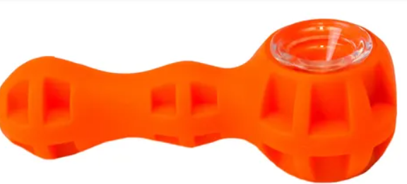 SLOW BURNING PIPE DE SILICONE COM/ ESPATULA
