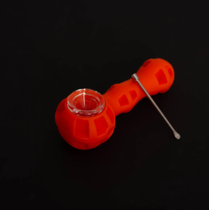 SLOW BURNING PIPE DE SILICONE COM/ ESPATULA
