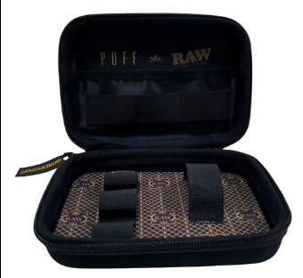 CASE PUFF RAW BLACK