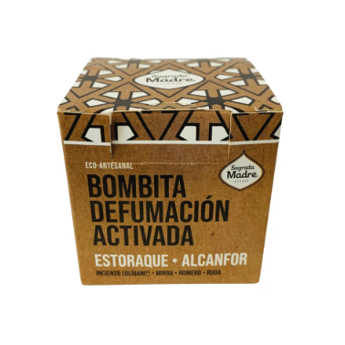 BOMBINHA DE DEFUMAÇAO SAGRADA MADRE ESTORAQUE ALCANFOR