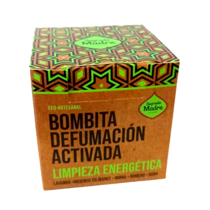 BOMBINHA DE DEFUMAÇAO SAGRADA MADRE LIMPEZA ENERGETICA