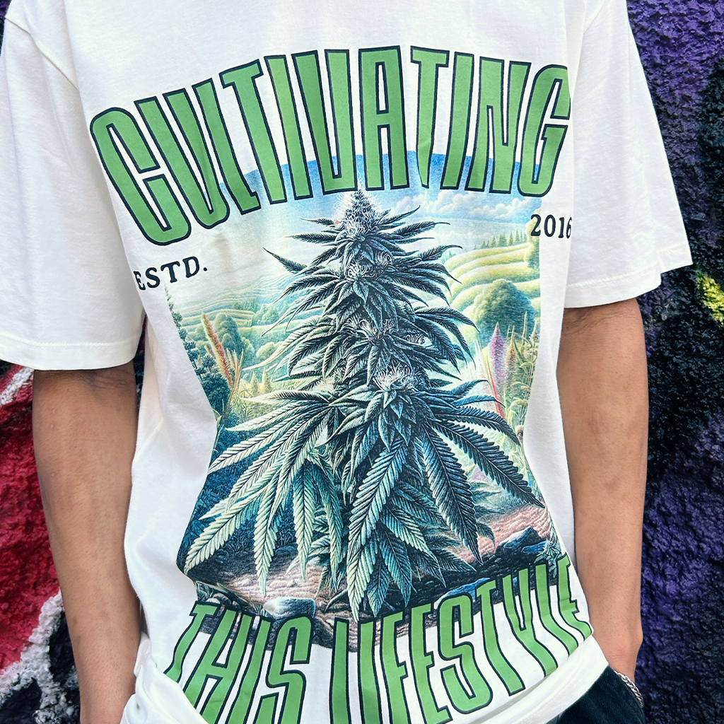 CAMISETA PUFF CULTIVATING OFF & WHITE