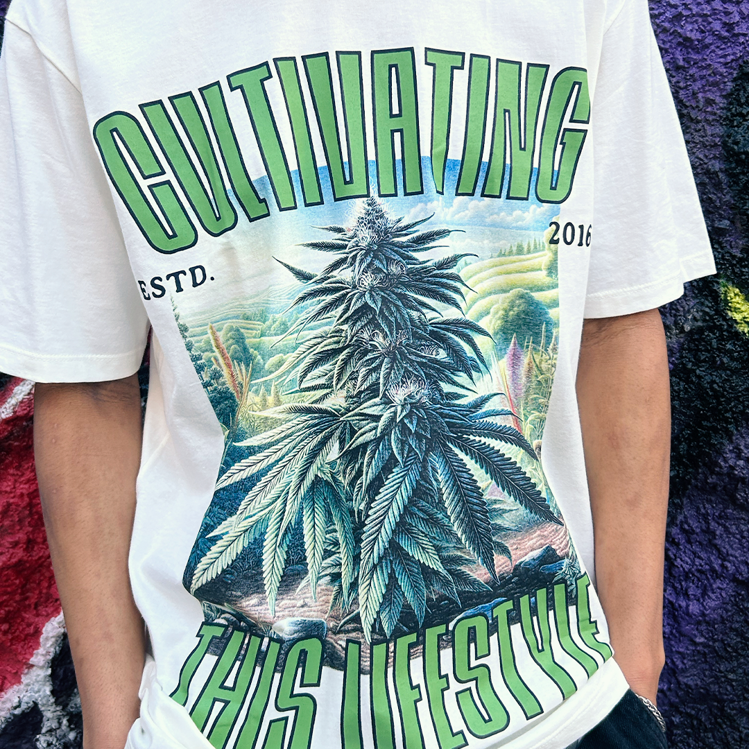 CAMISETA PUFF CULTIVATING OFF & WHITE