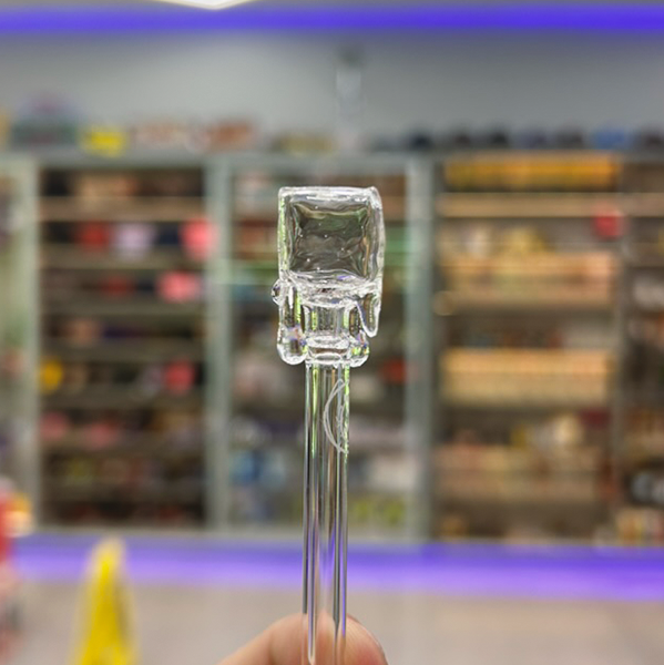 PITEIRA DE VIDRO CUBO DE GELO