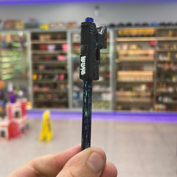 PITEIRA DE VIDRO BIG FISH PERSONALIZADA - GUN