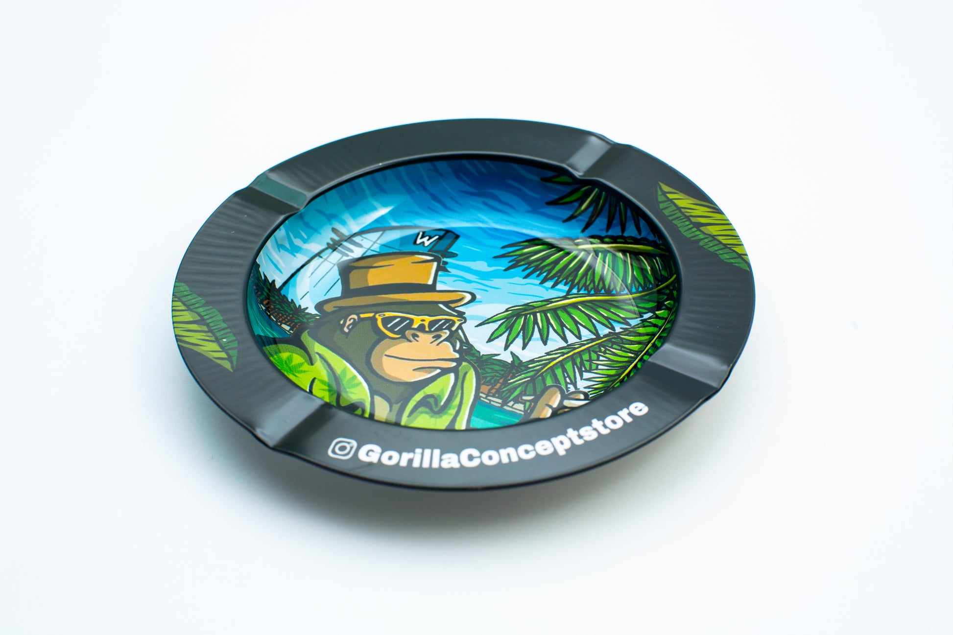 CINZEIRO GORILLA METAL ESTAMPADO