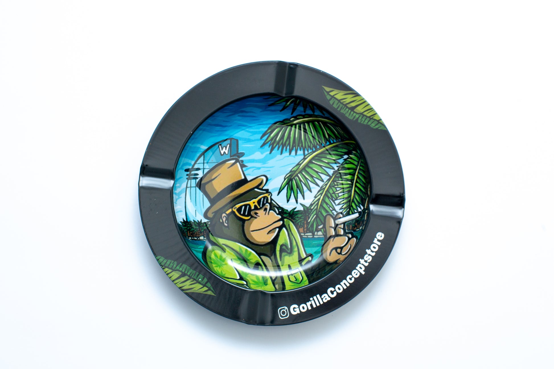 CINZEIRO GORILLA METAL ESTAMPADO