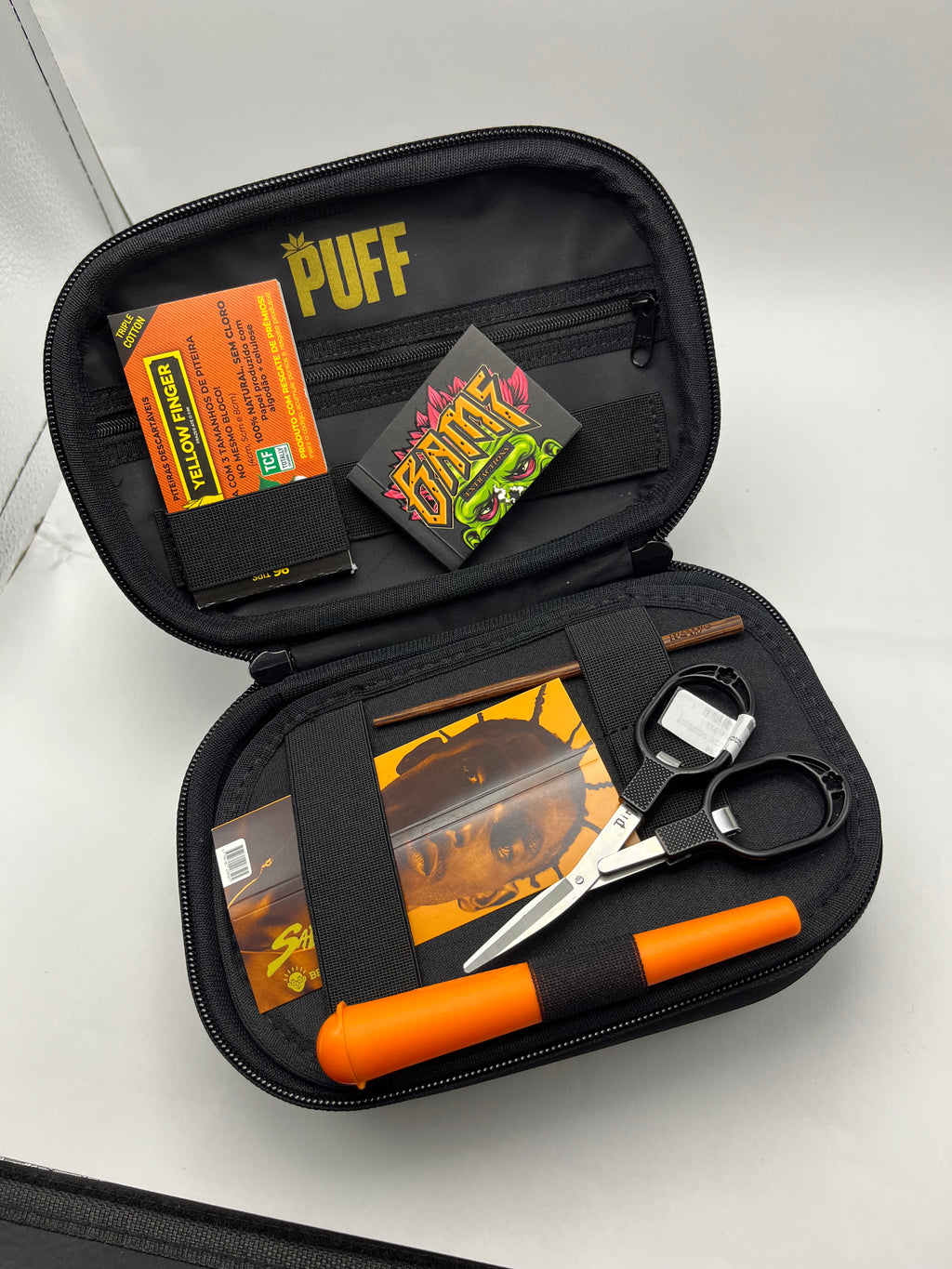 KIT COMPLETO BLACK & ORANGE