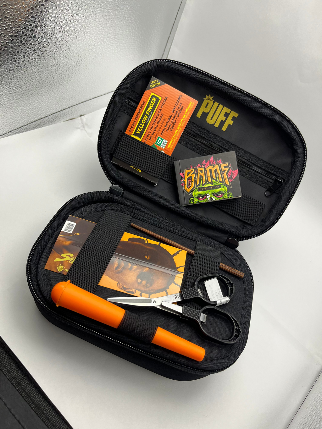 KIT COMPLETO BLACK & ORANGE