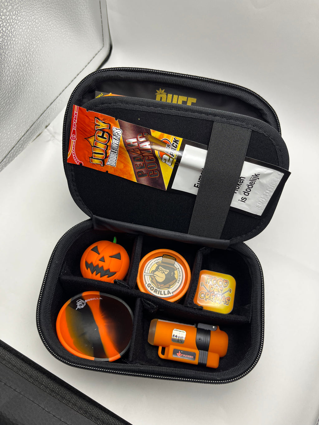 KIT COMPLETO BLACK & ORANGE