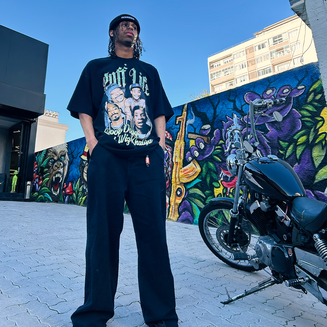 CAMISETA PUFF SNOOP DOGG & WIZ KHALIFA