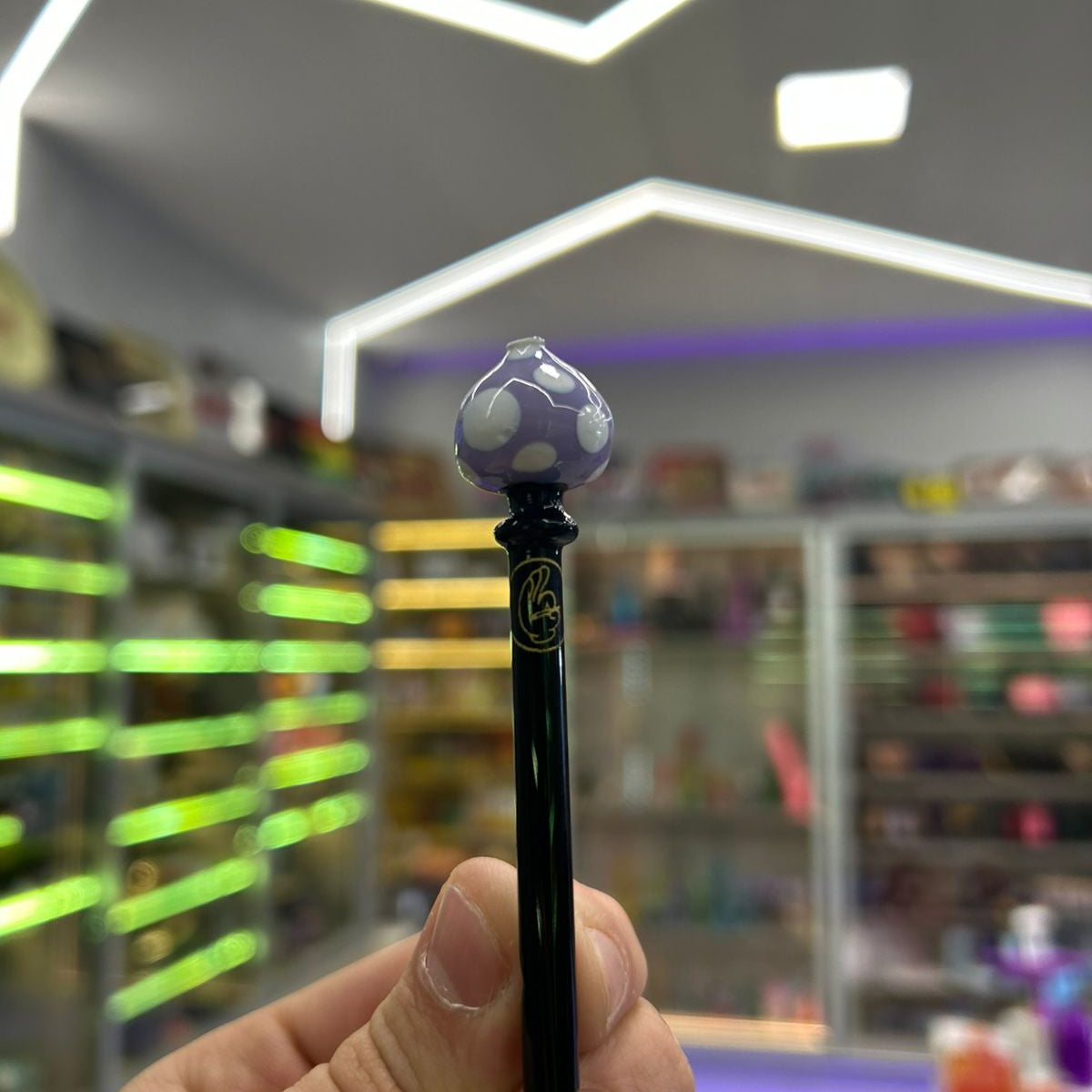 PITEIRA DE VIDRO COGUMELO LOUCO 4I2O