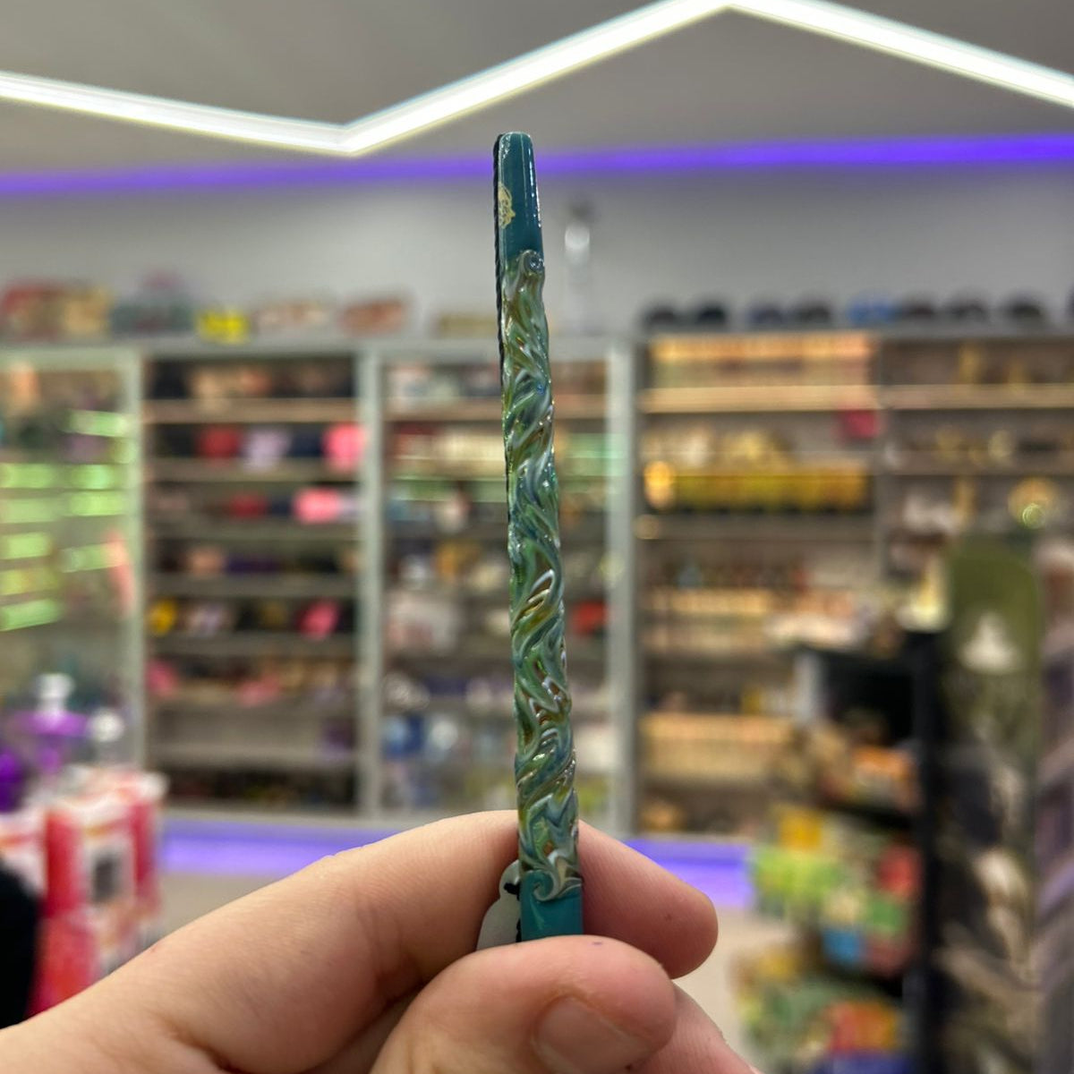 PITEIRA DE VIDRO MONSTER GLASS DEZEED VERDE