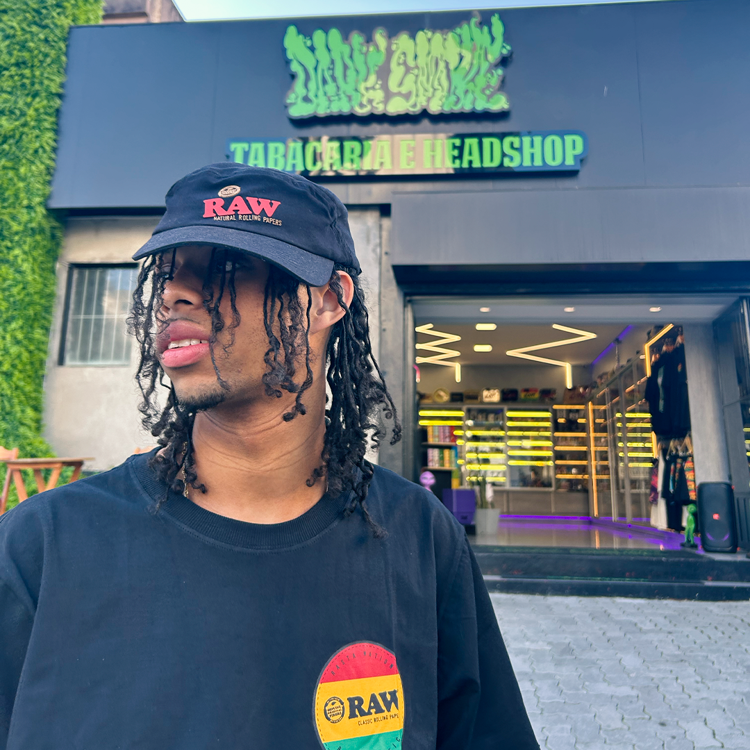 CAMISETA RAW WEEDZ RASTA