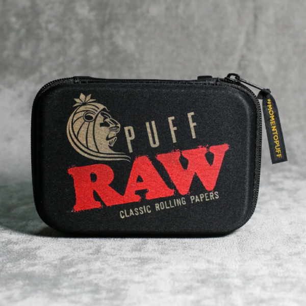 CASE PUFF RAW BLACK