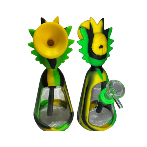 BONG SILICONE VIDRO RICK