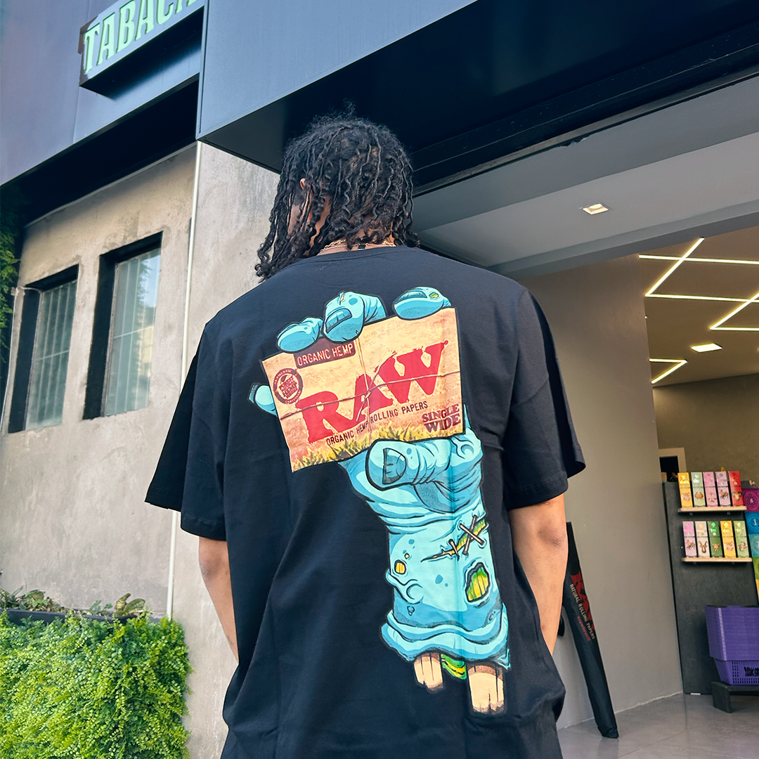 CAMISETA RAW WEEDZ ZUMBI